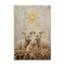 Stupell Industries Christmas Lambs Trio Wall Plaque, design by Petal Prints Design